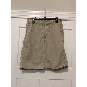 Patagonia Men’s Khaki Tan Nylon 5 Pocket Cargo Pocket Hiking Shorts Size Medium